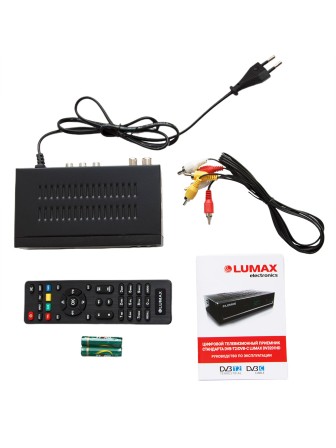 Цифровая ТВ приставка LUMAX DV3201HD, DVB-T2
