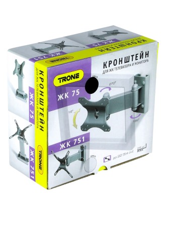 Кронштейн TRONE ЖК-75 черный
