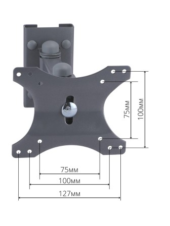 Кронштейн TRONE ЖК-75 серый