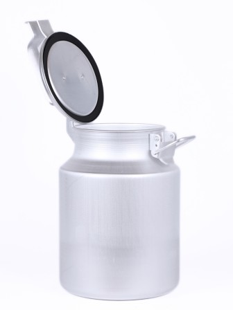 Бидон для пищевых продуктов алюминиевый Демидовский завод МТ-002 10 л, прижимная крышка 