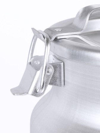 Бидон для пищевых продуктов алюминиевый Демидовский завод МТ-060 18 л, прижимная крышка 