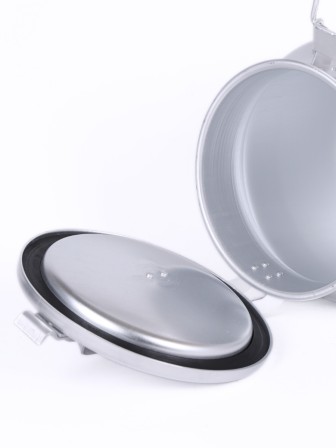 Бидон для пищевых продуктов алюминиевый Демидовский завод МТ-060 18 л, прижимная крышка 