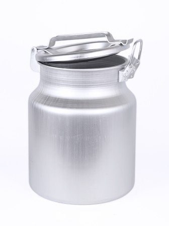 Бидон для пищевых продуктов алюминиевый Демидовский завод МТ-060 18 л, прижимная крышка 