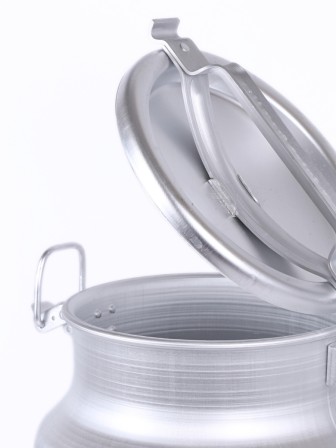 Бидон для пищевых продуктов алюминиевый Демидовский завод МТ-060 18 л, прижимная крышка 