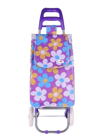 Тележка-сумка А204 Васильки Рыжий Кот 30 кг