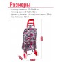 Тележка-сумка Рыжий Кот А204 Париж 30 кг, 37х28х96 см