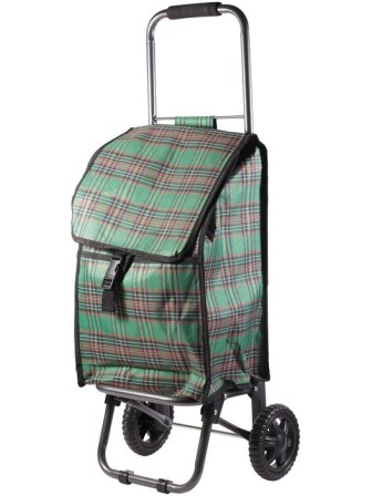 Тележка-сумка D203 Клетка 30кг 37х27х92см