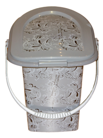 Ведро-туалет Люкс М2331, 17л