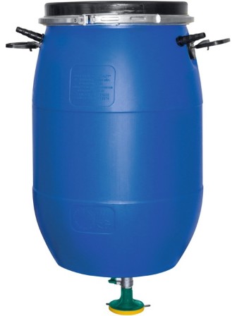 Емкость для душа с подогревом Водогрей 127л, 2 кВт, пластиковая