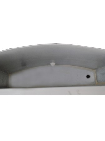 Рукомойник дачный Акватекс без ЭВН, тумба белая, нержавеющая мойка