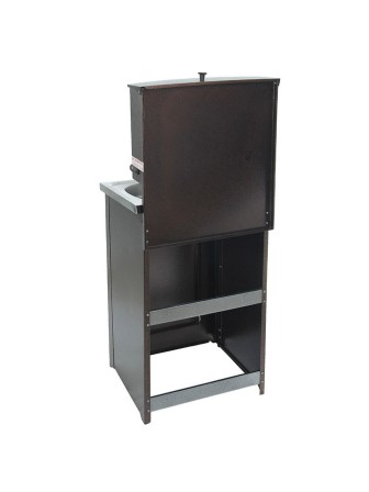 Умывальник для дачи Акватекс (без ЭВН), цвет медь, нержавеющая мойка