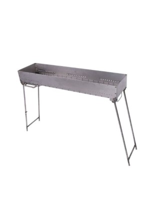 Мангал Kukmara м16 №12, 750х250х110 мм, сталь 1,5 мм