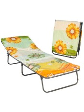 Раскладушка с полумягким матрасом Стандарт-М20, для детей и подростков, 195х65 см