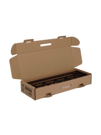 Вешалка с полкой 60 см 5 крючков, медный антик