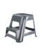 Табурет-стремянка со ступенькой пластиковая Альтернатива М3945
