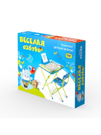 Комплект детской мебели Ника КУ2/ВА "Веселая азбука"