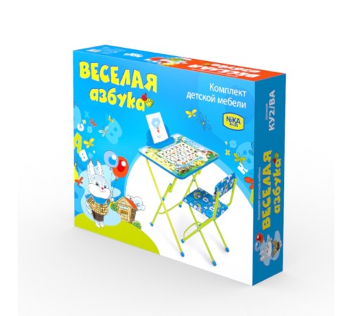 Комплект детской мебели Ника КУ2/ВА "Веселая азбука"