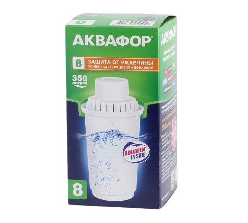 Кассета Аквафор B8(В100-8)увелич.ресурс по хлору