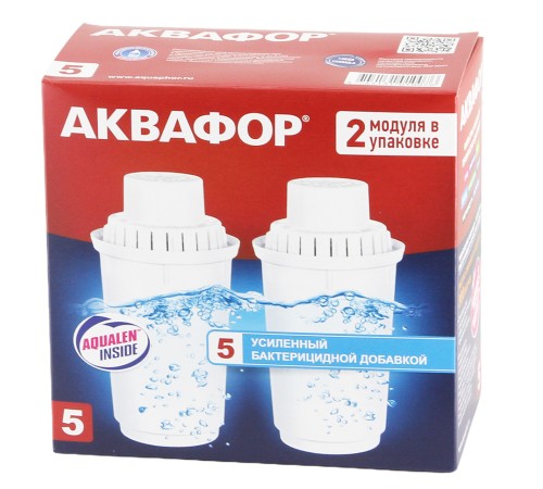 Набор кассет Аквафор B5 (В100-5) 2шт