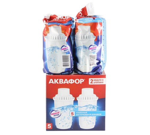 Набор кассет Аквафор B5 (В100-5) 2шт