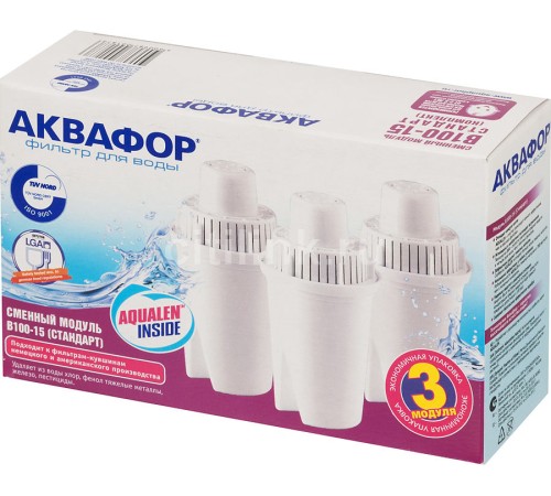 Набор кассет Аквафор B15 (В100-15) 3 шт.