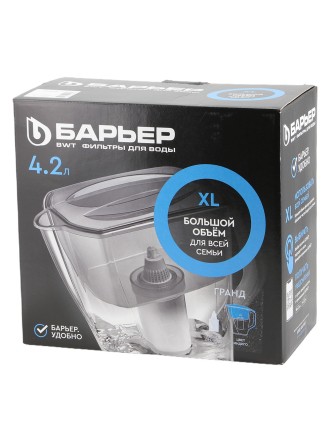 Фильтр-кувшин Барьер Гранд индиго 3.6 л
