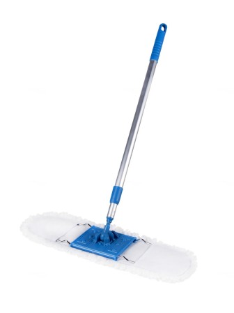 Швабра МорМ7 микрофибра, телескопическая ручка