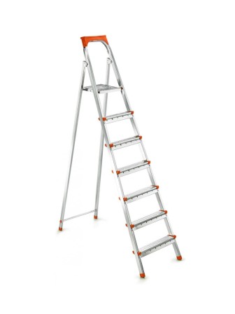 Стремянка UFUK 7 ступеней, оцинкованный профиль