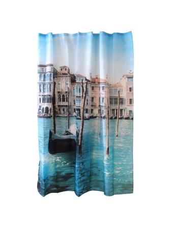 Штора для ванной Curtain-Venice Венеция 180х180см, полиэстер
