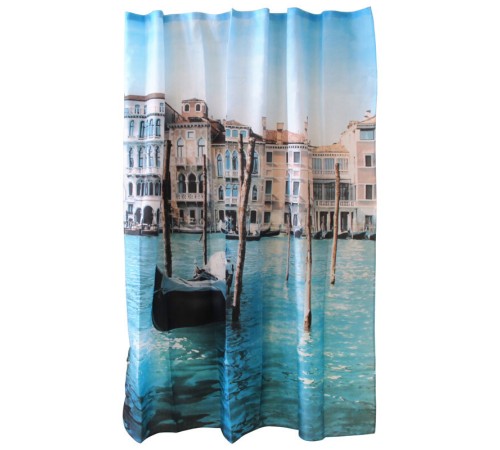 Штора для ванной Curtain-Venice Венеция 180х180см, полиэстер