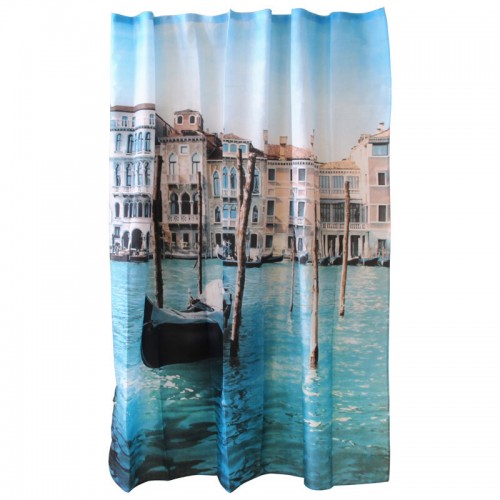 Штора для ванной Curtain-Venice Венеция 180х180см, полиэстер