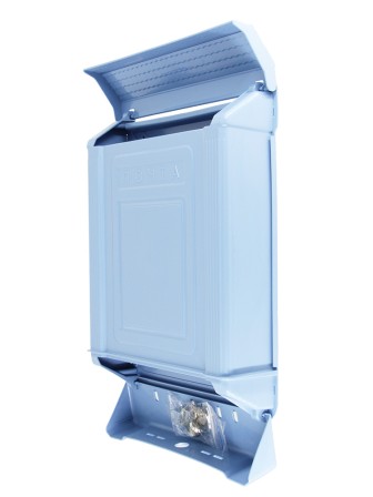 Ящик почтовый М6179 с замком, синий 