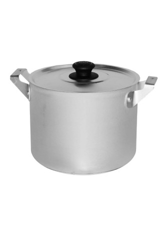 Кастрюля КЛАССИКА 14025 2.5 л алюминиевая, 2 ручки, крышка