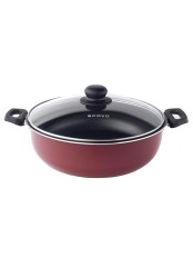 Жаровня Scovo EXPERT СЭ-012, 24 см, стеклянная крышка 