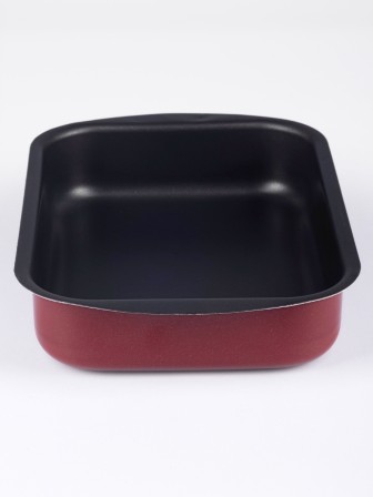 Противень Scovo EXPERT СЭ-047, 29 х 20 х 5 см, антипригарное покрытие, бордовый 