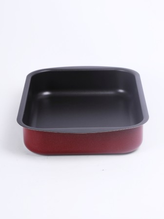 Противень Scovo EXPERT СЭ-048, 34 х 24 х 6 см, антипригарное покрытие, бордовый 