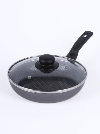 Сковорода Scovo DISCOVERY СД-027, 22 см, стеклянная крышка 