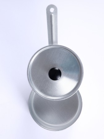 Ковш алюминиевый Демидовский завод МТ-063 0,5 л, алюминиевая крышка 