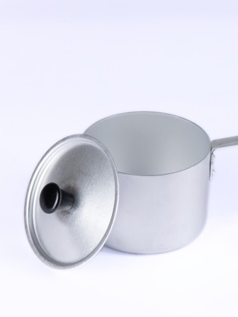 Ковш алюминиевый Демидовский завод МТ-063 0,5 л, алюминиевая крышка 