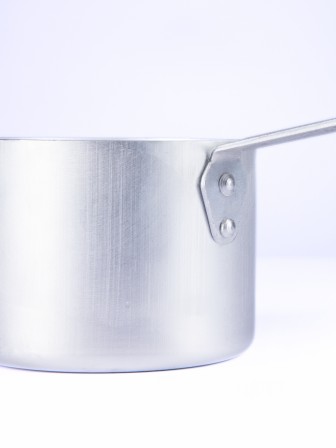 Ковш алюминиевый Демидовский завод МТ-064 1 л, алюминиевая крышка 