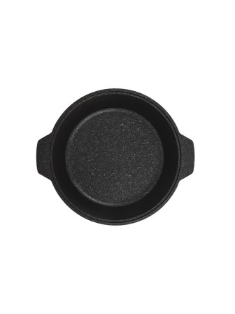 Кастрюля-жаровня Kukmara Мраморная жмт42а, 4 л, антипригарное покрытие