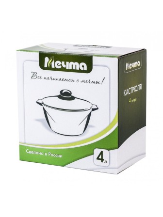 Кастрюля 4 л Гранит star 44803 антипригарная