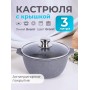 Кастрюля 3 л Гранит 43701 антипригарная