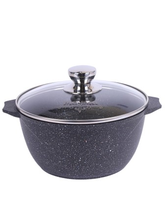 Кастрюля 3 л Гранит star 43803 антипригарная