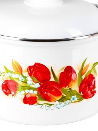 Набор кастрюль 7 Ласковый май 7АП2/4 (2л, 3л, 4.5л)