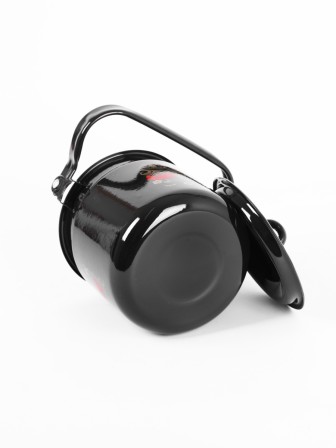 Чайник эмалированный  2 л, Стальэмаль 1с25с, Рябина черный