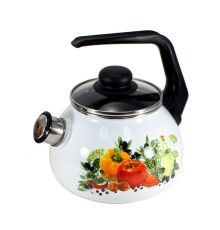 Чайник 2 л эмалированный Европейская кухня 4с210я со свистком