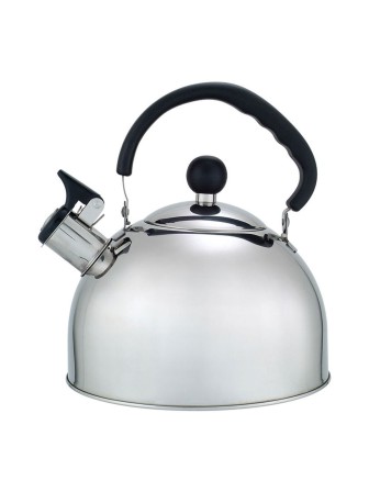 Чайник Добрыня DO-2907 из нержавеющая сталь, 2.5 л, свисток