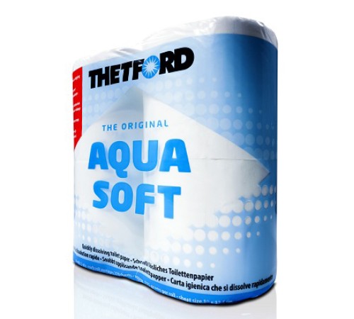 Туалетная бумага для биотуалетов Thetford Aqua Soft 4 рулона