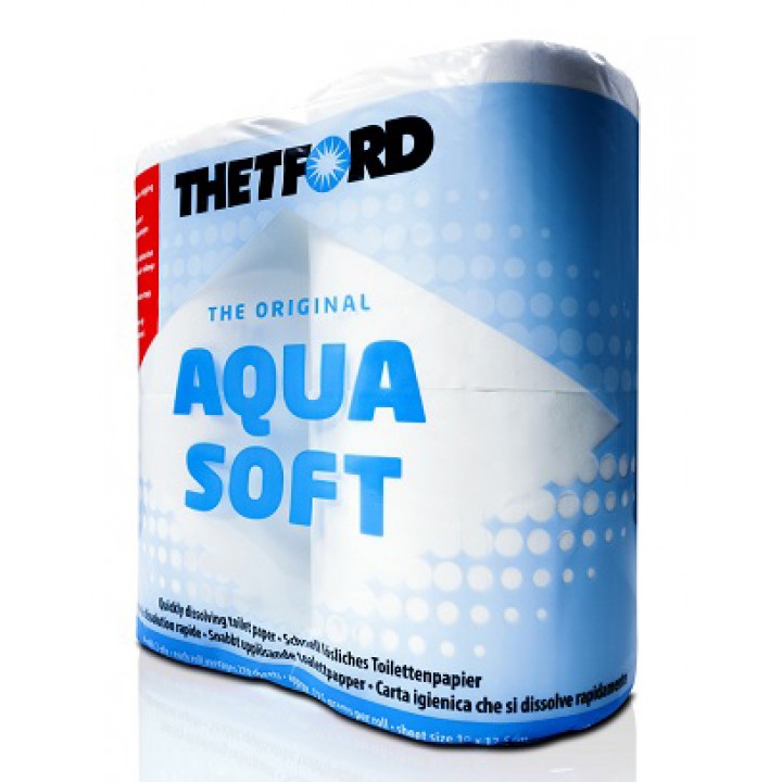Туалетная бумага для биотуалетов Thetford Aqua Soft 4 рулона